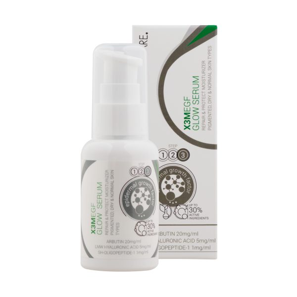 X3M EGF GLOW SERUM bottlebox