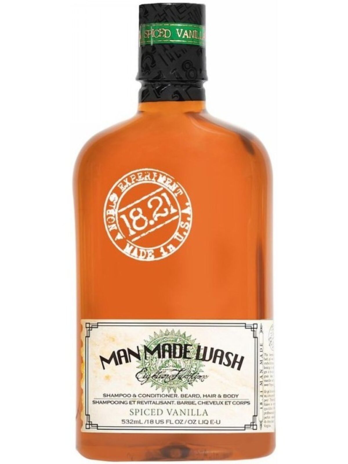 18.21 vanila did.daugiafunkcinis sampunas vyrams 532 ml